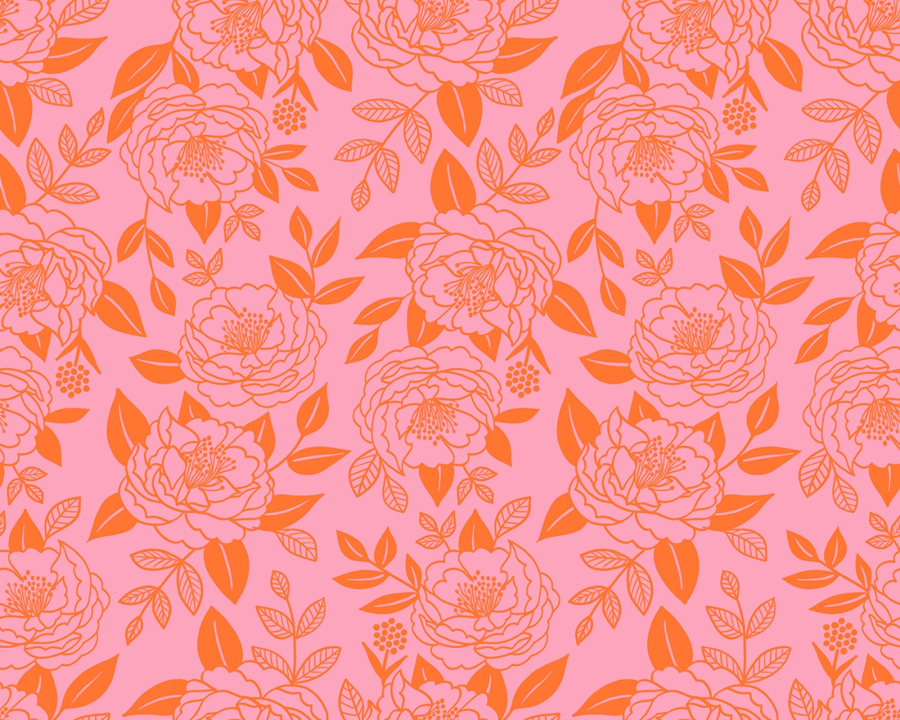 Patchwork Baumwolle - Ruby Star Society - Melody Miller - Rise and Shine - Garden Glow Florals Background Blender